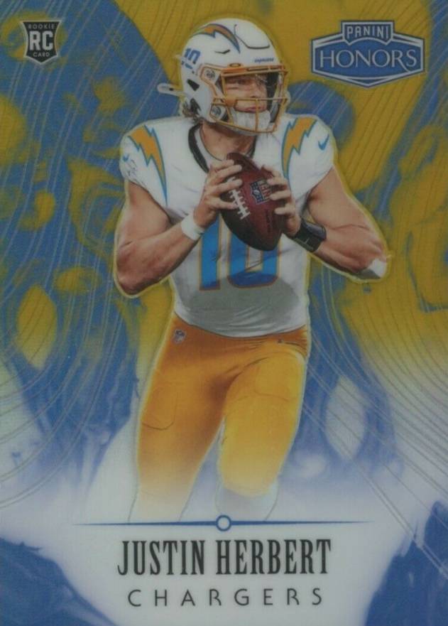 2020 Panini Honors Justin Herbert #24 Football Card