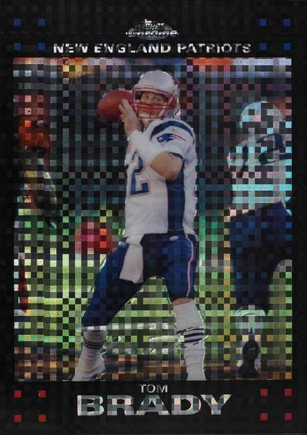 2007 Topps Chrome Tom Brady #TC6 Football Card