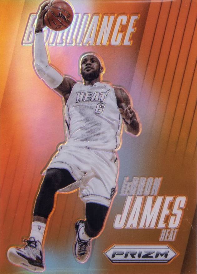 2013 Panini Prizm Brilliance LeBron James #7 Basketball Card