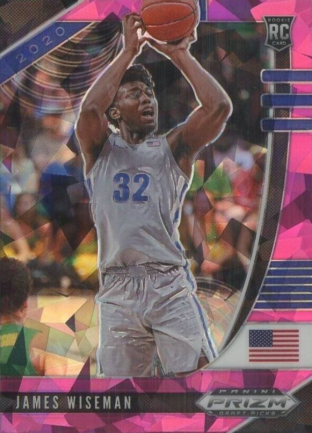 2020 Panini Prizm Draft Picks James Wiseman #42 Basketball Card