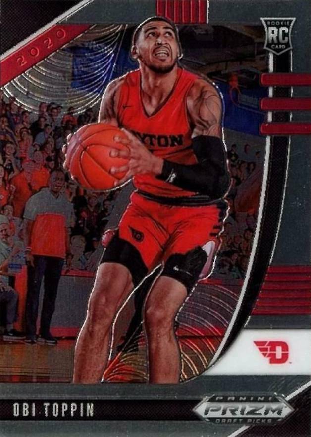 2020 Panini Prizm Draft Picks Obi Toppin #47 Basketball Card