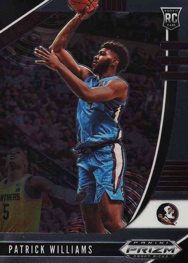 2020 Panini Prizm Draft Picks Patrick Williams #20 Basketball Card