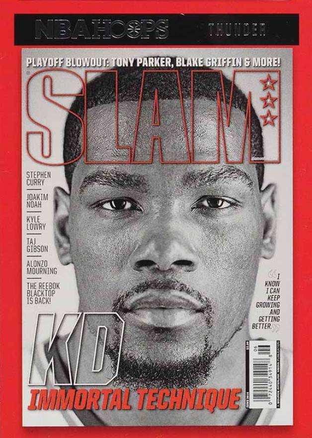 2020 Panini Hoops Slam Kevin Durant #13 Basketball Card