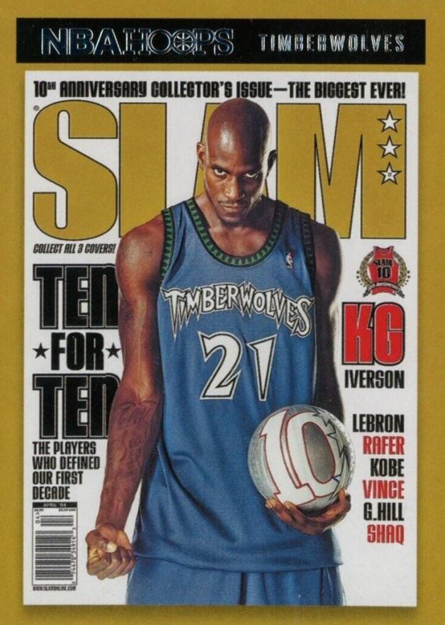 2020 Panini Hoops Slam Kevin Garnett #11 Basketball Card