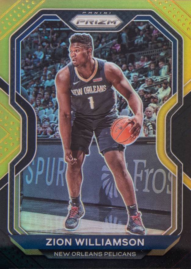 2020 Panini Prizm Zion Williamson #185 Basketball Card