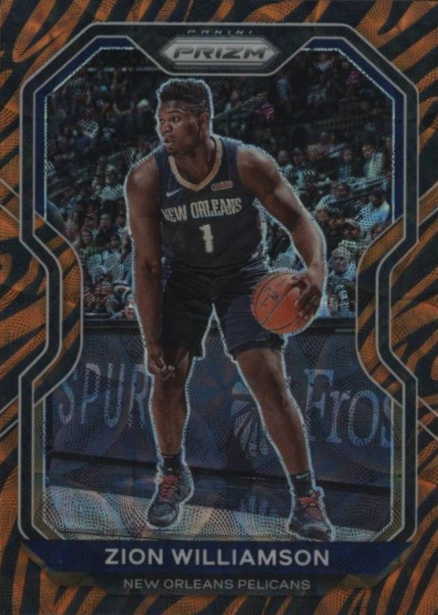 2020 Panini Prizm Zion Williamson #185 Basketball Card