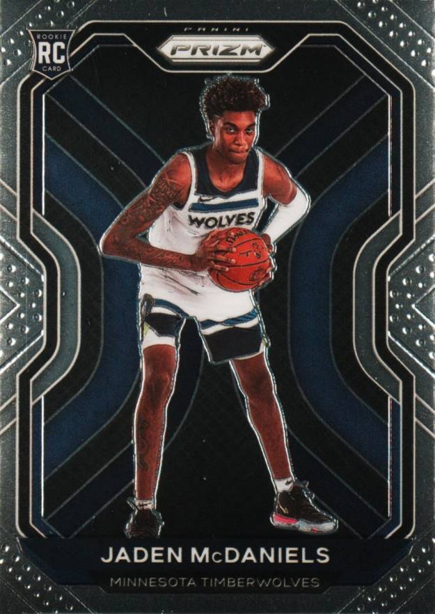 2020 Panini Prizm Jaden Mcdaniels #277 Basketball Card