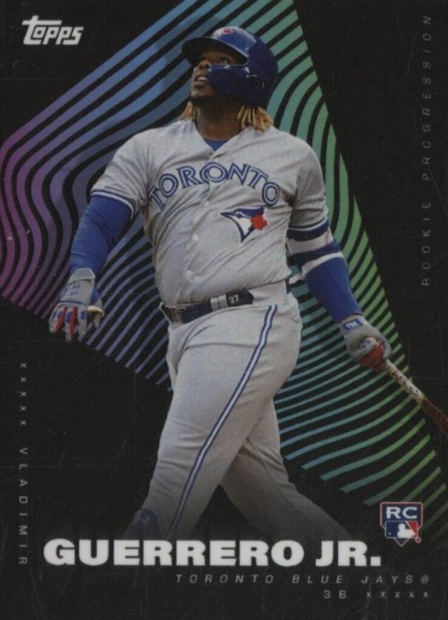 2019 Topps on Demand MLB Rookie Progression Vladimir Guerrero Jr. #1 Baseball Card