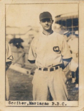 1923 Billiken Sceiber, Marianso B.B.C. # Baseball Card