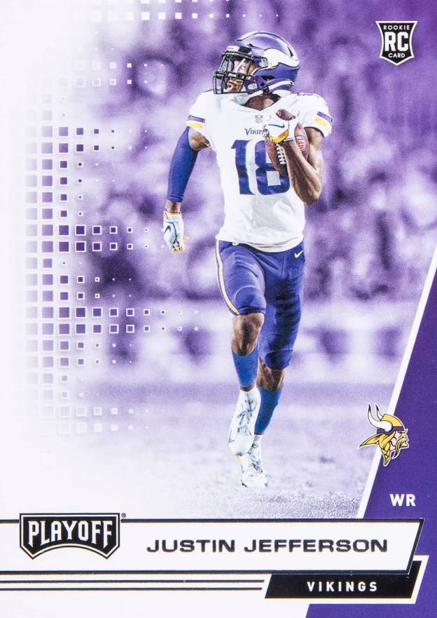 2020 Panini Playoff Justin Jefferson #213 Football Card