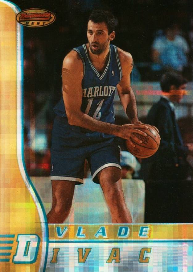 1996 Bowman's Best Vlade Divac #65 Basketball Card