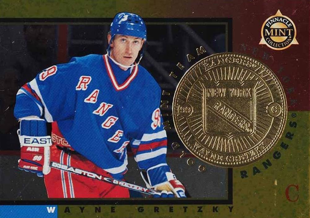 1997 Pinnacle Mint Wayne Gretzky #18 Hockey Card