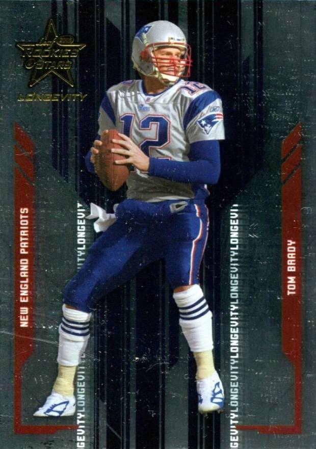 2005 Leaf R & S Longevity Tom Brady #57 Football Card