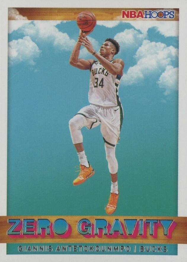 2019 Panini Hoops Zero Gravity Giannis Antetokounmpo #6 Basketball Card