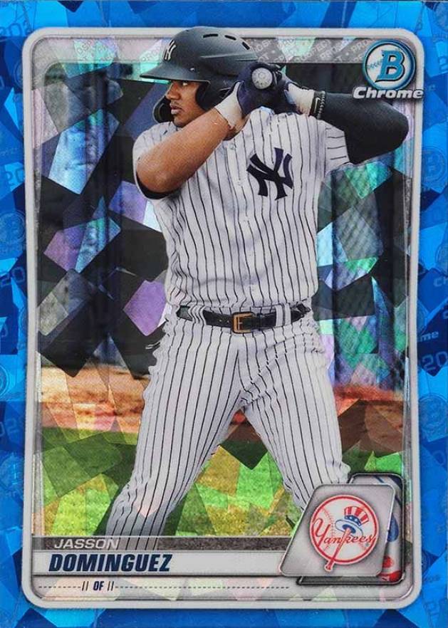 2020 Bowman Draft Chrome Sapphire Edition Jasson Dominguez #BD151 Baseball Card