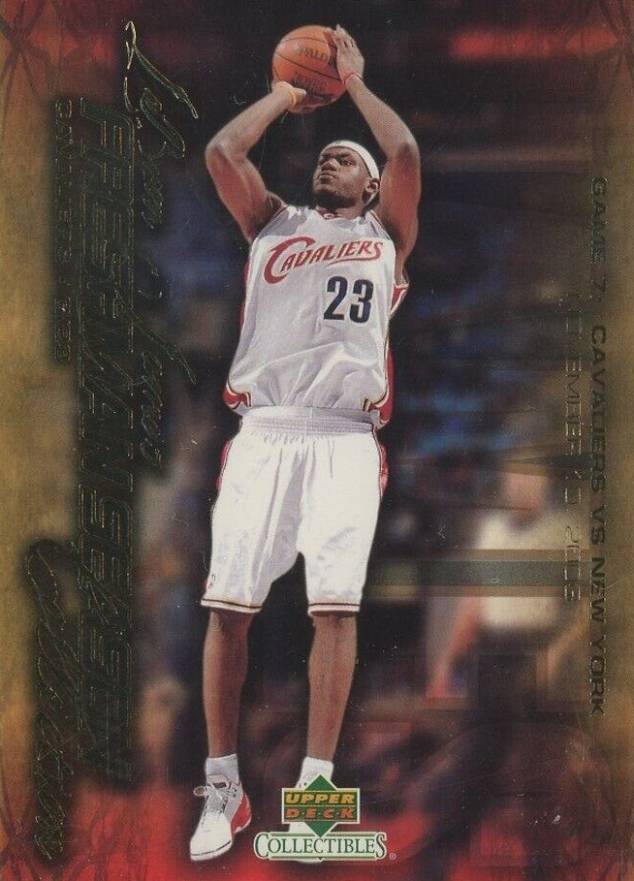 2003 Upper Deck Collectibles LeBron James Freshman Season LeBron James #7 Basketball Card