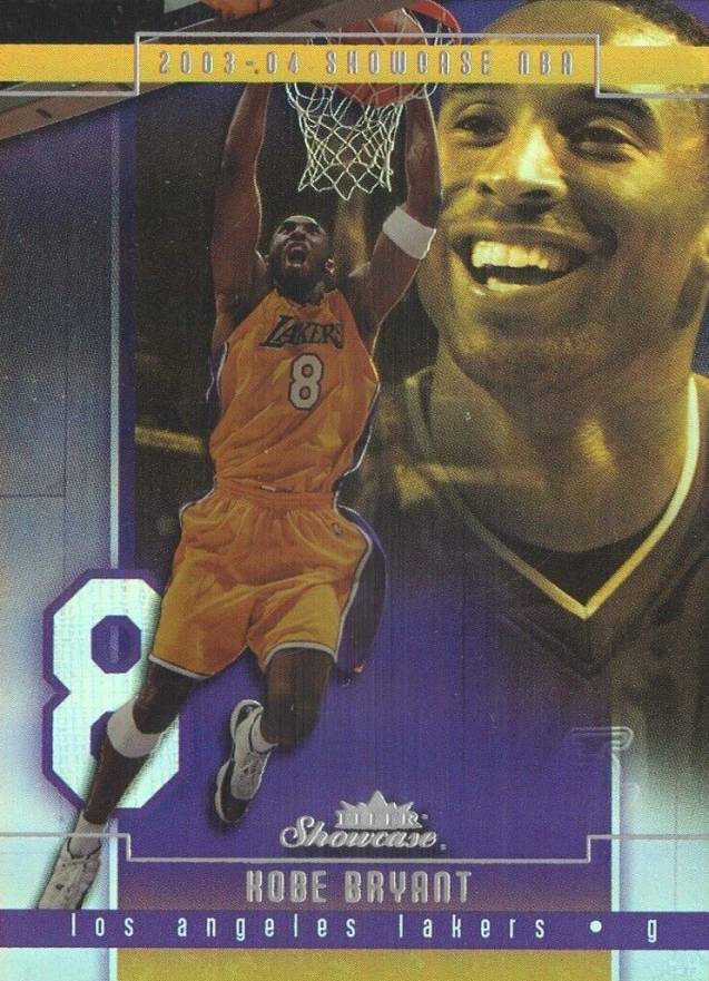 2003 Fleer Showcase Kobe Bryant #98 Basketball Card