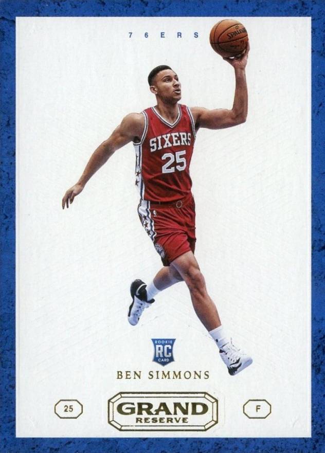 2016 Panini Grand Reserve Ben Simmons #1 Basketball Card