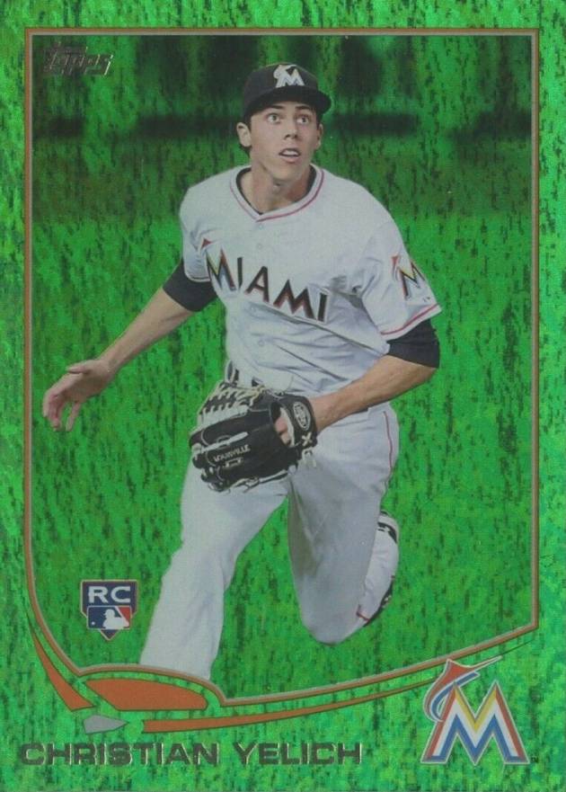 2013 Topps Update Christian Yelich #US290 Baseball Card