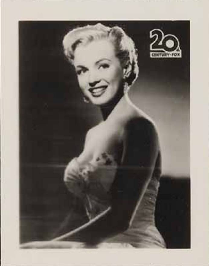 1950 Andra Filmserier Idolbilds Stjarnserie-Ramserien Marilyn Monroe #688 Non-Sports Card