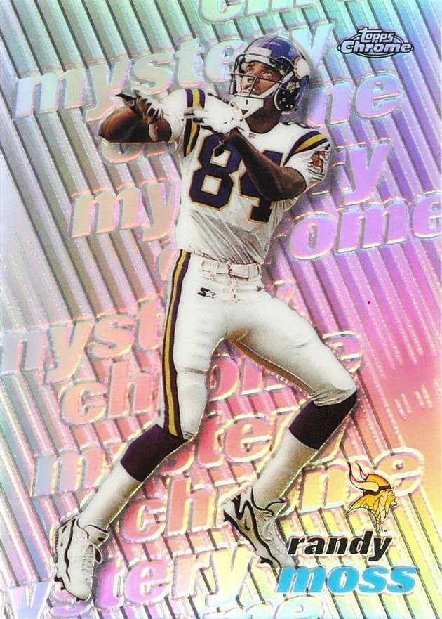 1999 Topps Mystery Chrome Randy Moss #M19 Football Card