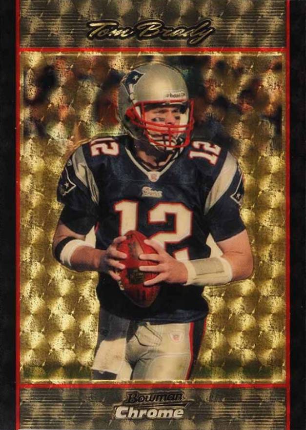 2007 Bowman Chrome Tom Brady #BC172 Football Card