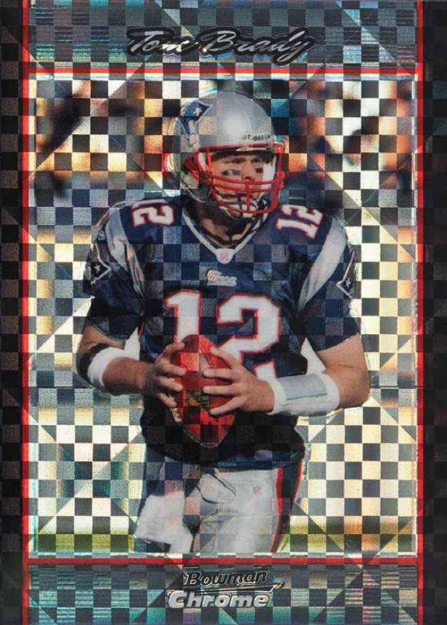 2007 Bowman Chrome Tom Brady #BC172 Football Card