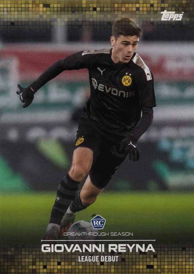 2020 Topps on Demand Giovanni Reyna Breakthrough Season Giovanni Reyna # Soccer Card