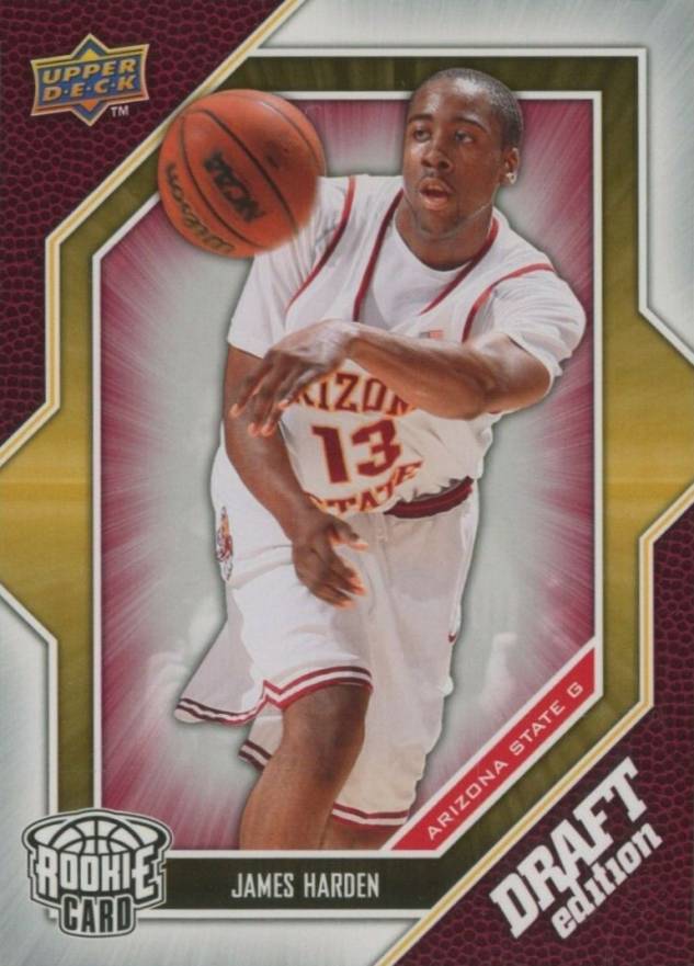 2009 Upper Deck Draft Edition James Harden #40 Basketball Card