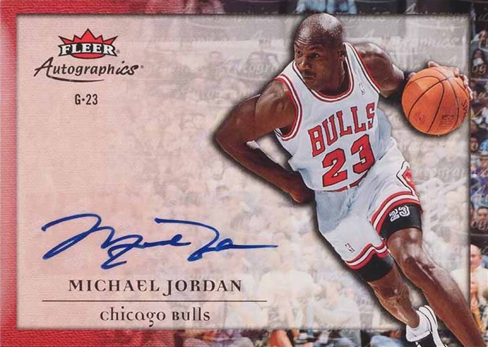 2006 Fleer Autographics Michael Jordan Autographics Michael Jordan #MJA-1 Basketball Card