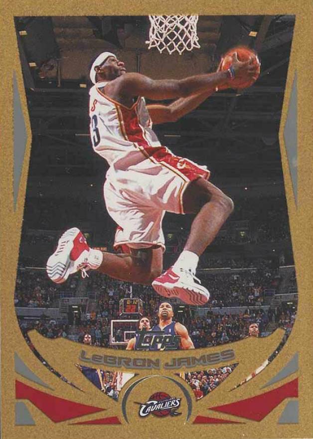 2004 Topps LeBron James #23 Basketball Card