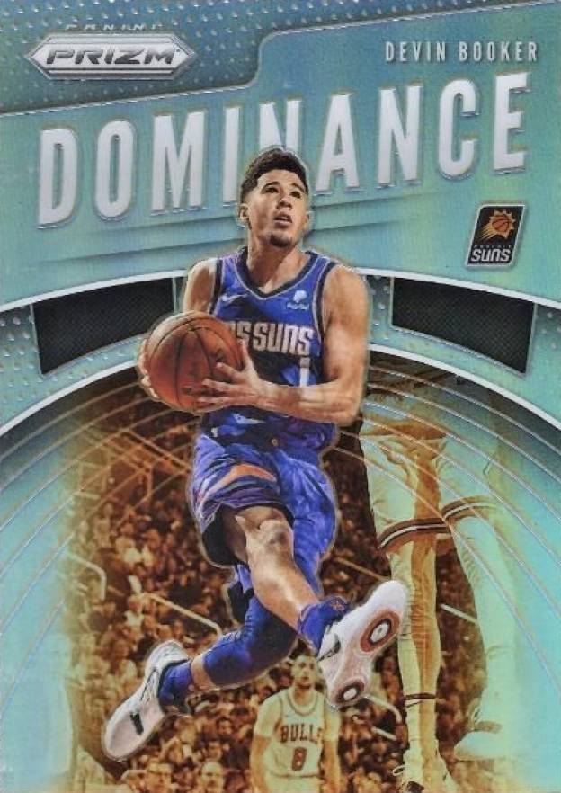 2019 Panini Prizm Dominance Devin Booker #8 Basketball Card