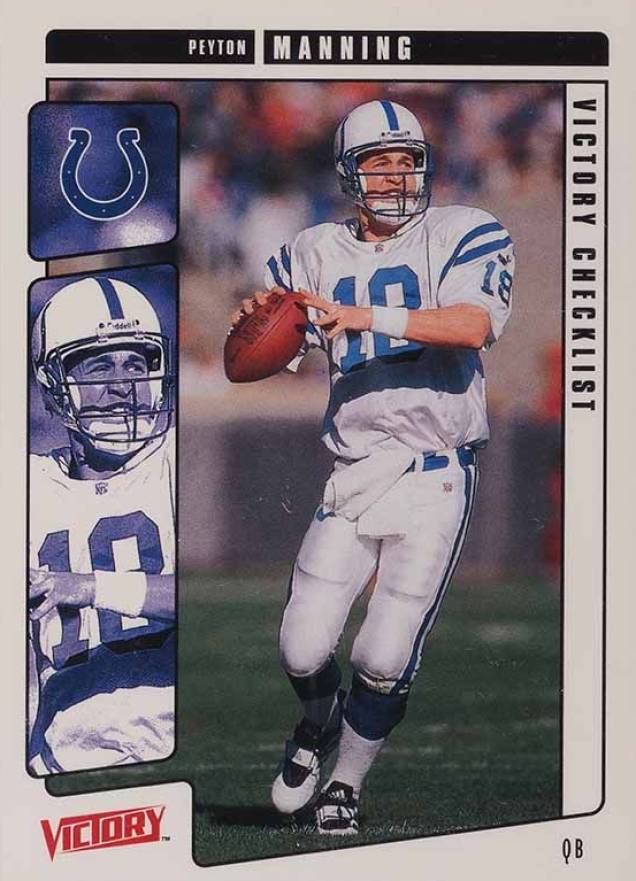 2001 Victory Peyton Manning #431 Football Card