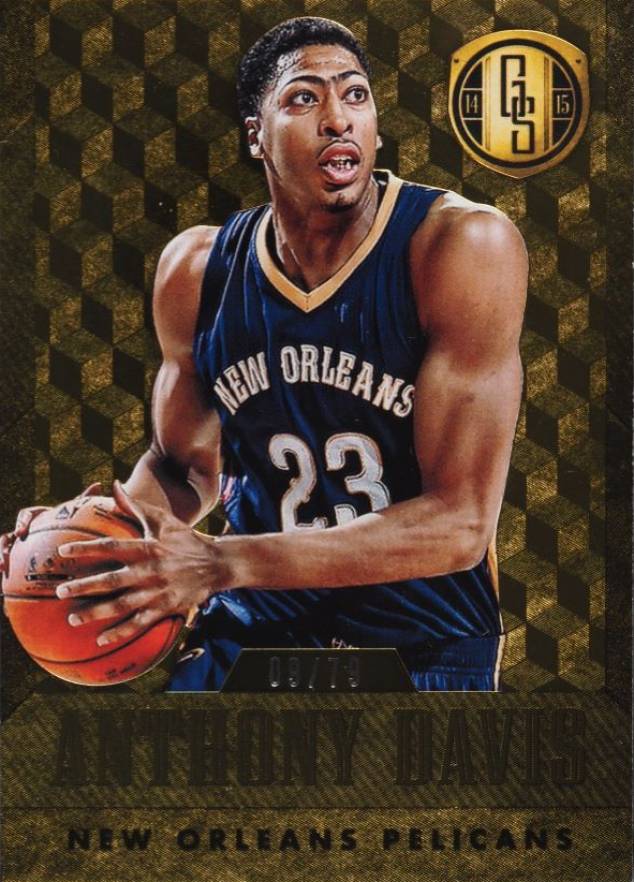 2014 Panini Gold Standard Anthony Davis #20 Basketball Card