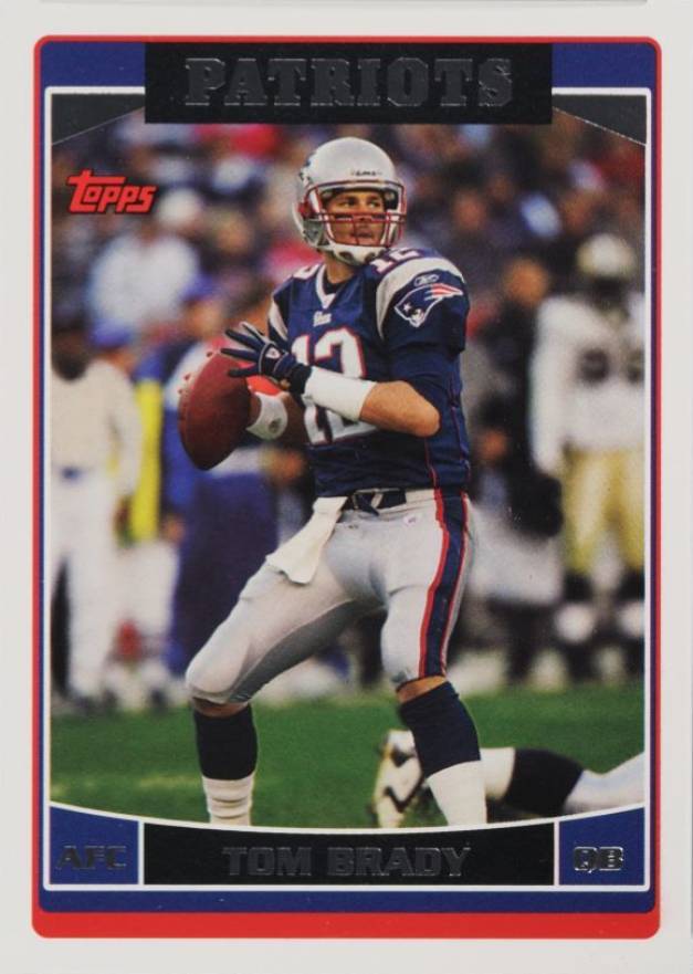 2006 Topps Tom Brady #150 Football Card