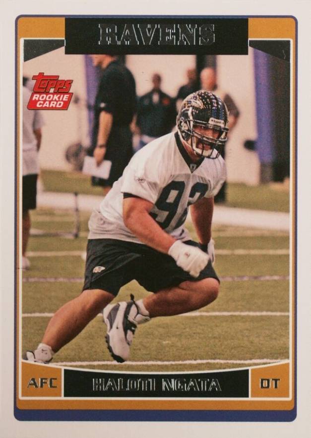 2006 Topps Haloti Ngata #312 Football Card