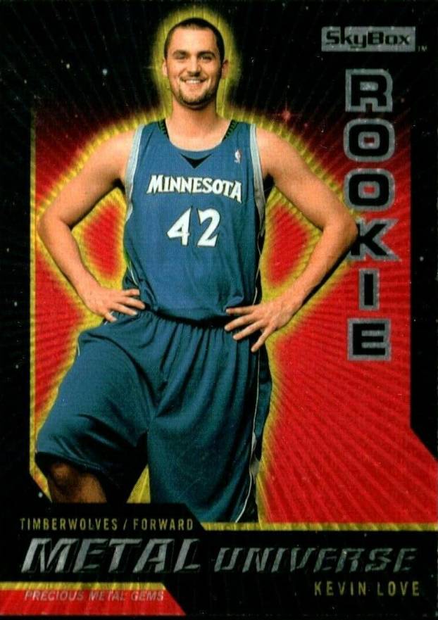 2008 Skybox Metal Universe Kevin Love #75 Basketball Card