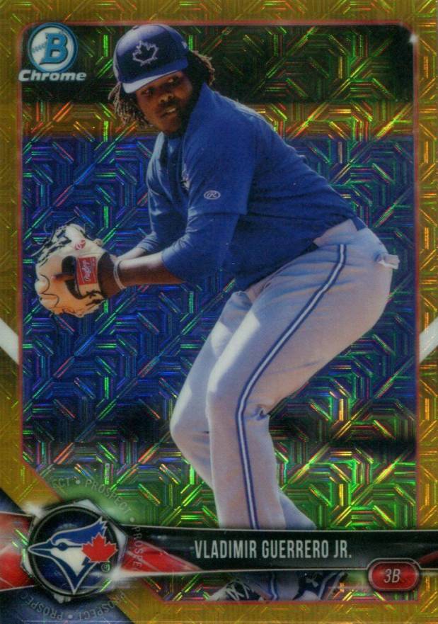 2018 Bowman Mega Box Chrome Vladimir Guerrero Jr. #BCP150 Baseball Card