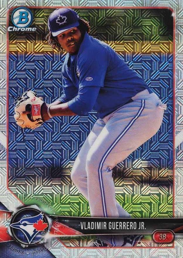 2018 Bowman Mega Box Chrome Vladimir Guerrero Jr. #BCP150 Baseball Card