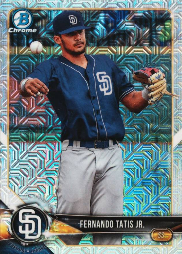 2018 Bowman Mega Box Chrome Fernando Tatis Jr. #BCP114 Baseball Card