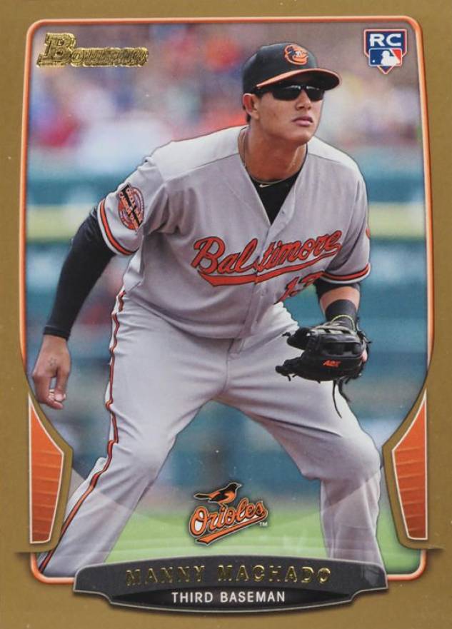 2013 Bowman Manny Machado #215 Baseball Card