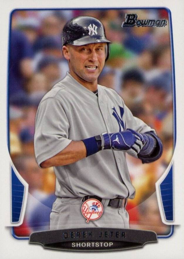 2013 Bowman Derek Jeter #136 Baseball Card