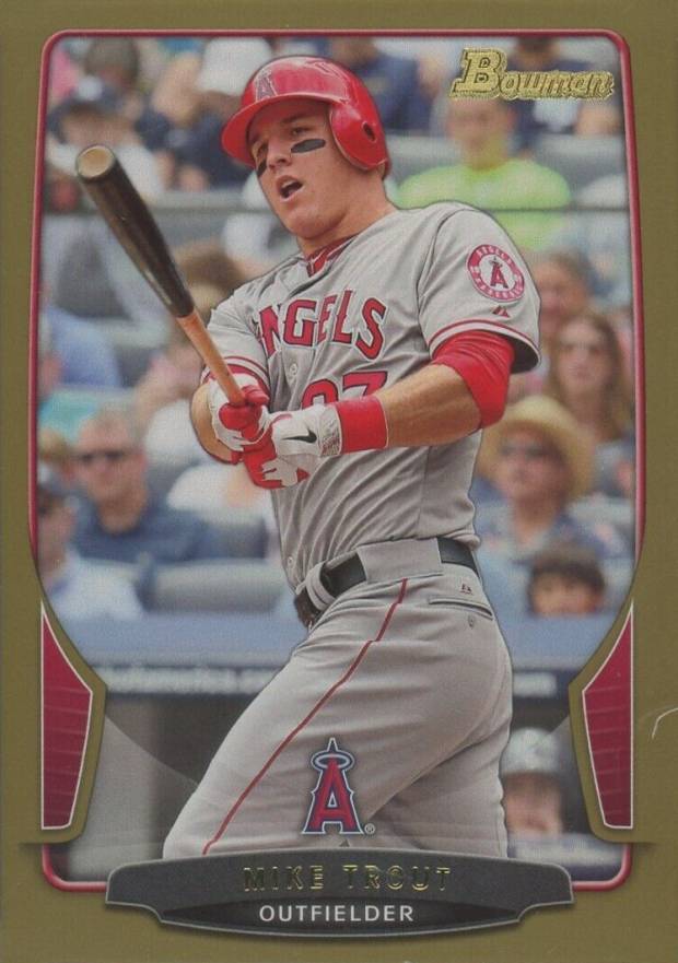 2013 Bowman Mike Trout #121 Baseball Card