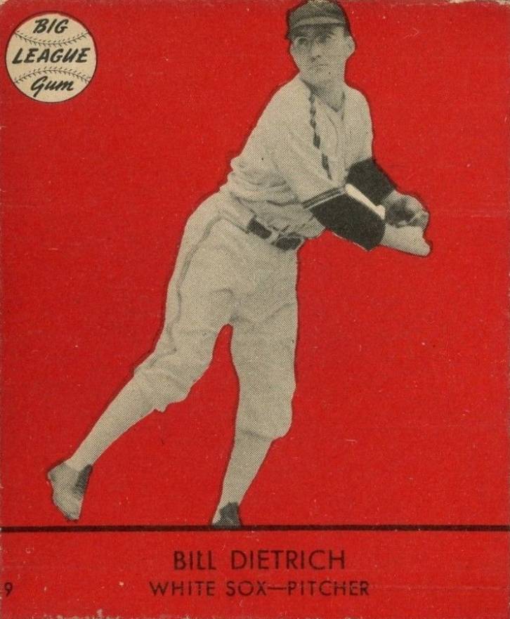 1941 Goudey Bill Dietrich #9r Baseball Card