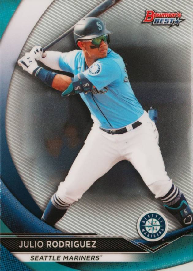 2020 Bowman's Best Top Prospects Julio Rodriguez #TP15 Baseball Card