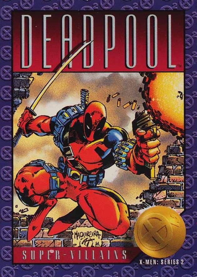 1993 Skybox X-Men 2 Deadpool #62 Non-Sports Card