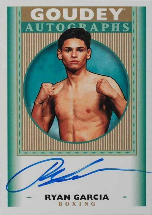 2019 Goodwin Champions Goudey Autographs Ryan Garcia #RG Other Sports Card