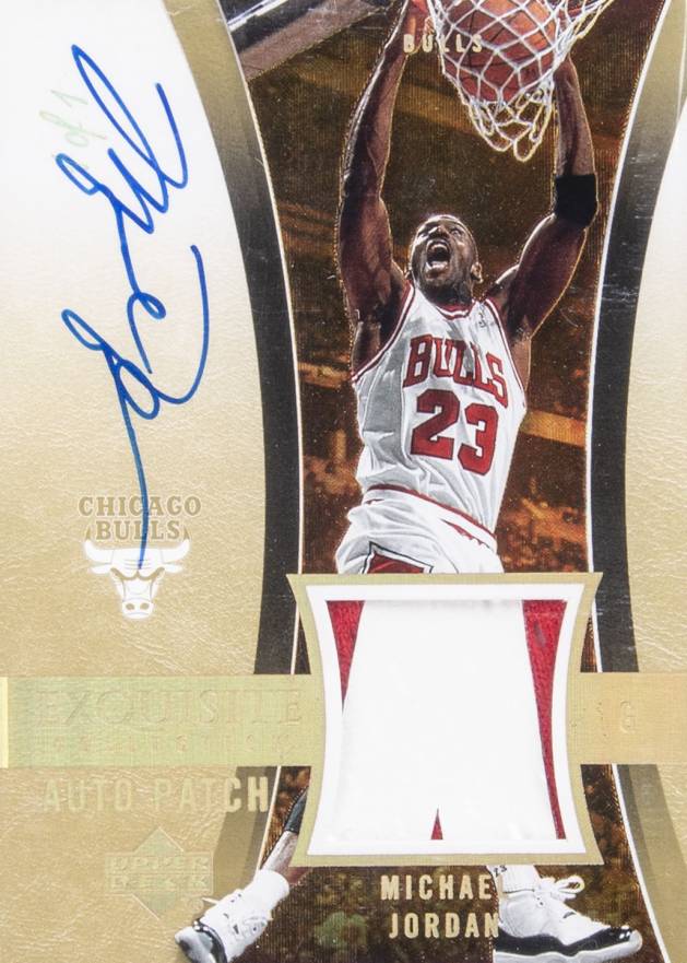 2004 Upper Deck Exquisite Collection  Michael Jordan #4-AP Basketball Card