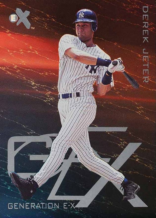 2000 Skybox E-X Generation E-X Derek Jeter #7 Baseball Card