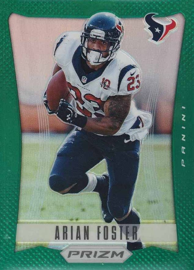 2012 Panini Prizm  Arian Foster #76 Football Card